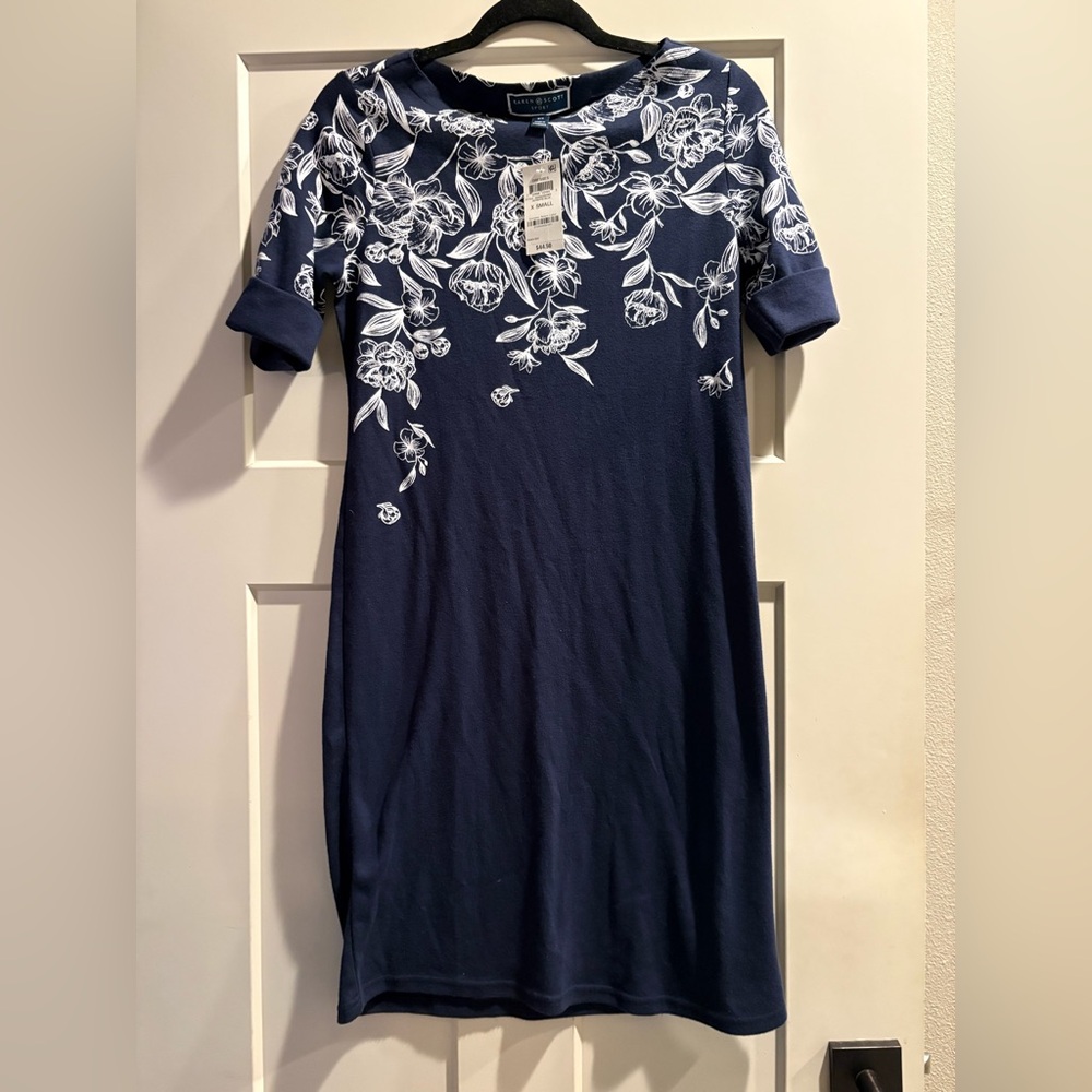 Vintage, NWT, Grandma Style all the way! Karen Scott Dress- Size XS